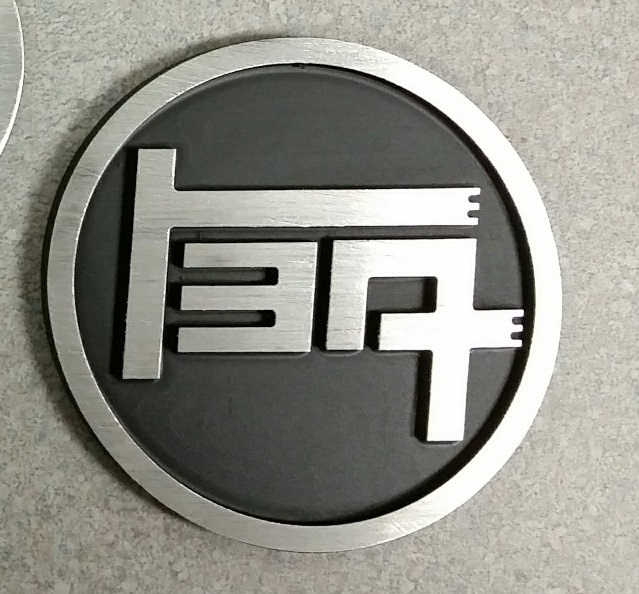 Aluminum TEQ Universal Badge (Round and Oval) – BH3D Printing